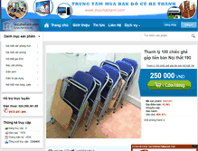 Tablet Screenshot of docuhathanh.com